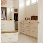 White Drawers in Walk-in Closet