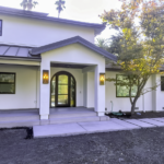 Modern Plastered White-Out Exterior Paint in Walnut Creek