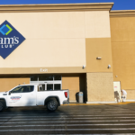 Sam's Club Exterior Paint - Concord CA