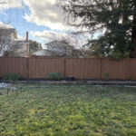 Concord, CA home. Fence stain by Paintmasters.  Stain color Sherwin Williams Pine Cone SW3045