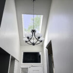 Moraga home. Ceiling, cabinets, and Walls by Paintmasters. Colors: Benjamin Moore White Dove