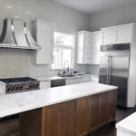 Moraga home. Ceiling, cabinets, and Walls by Paintmasters. Colors: Benjamin Moore Sea Salt