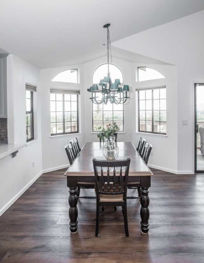 White Dining Room Refresh