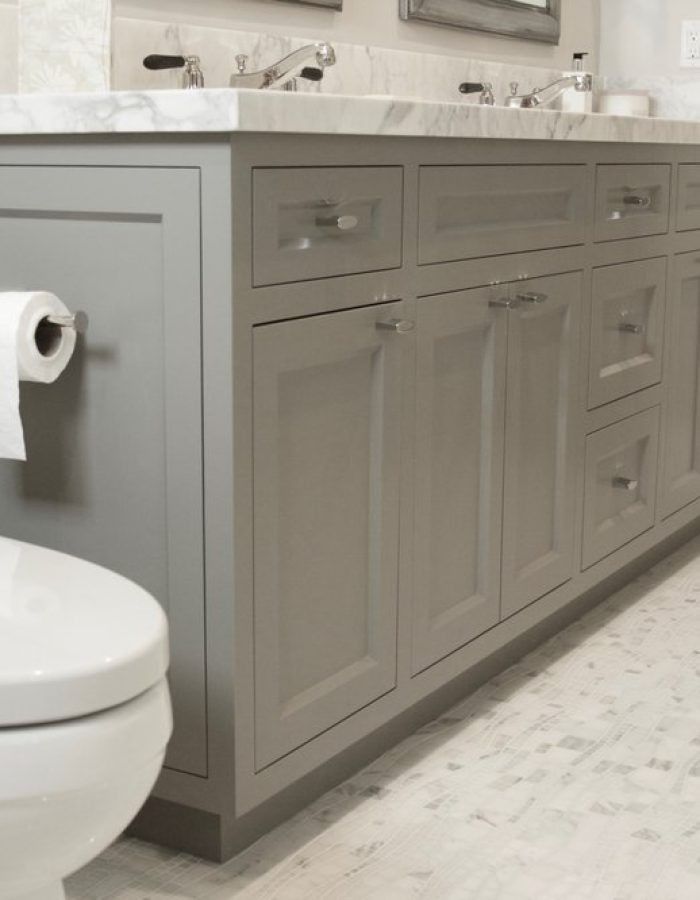 Grey Bathroom Cabinets