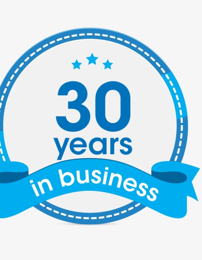 30 years in business