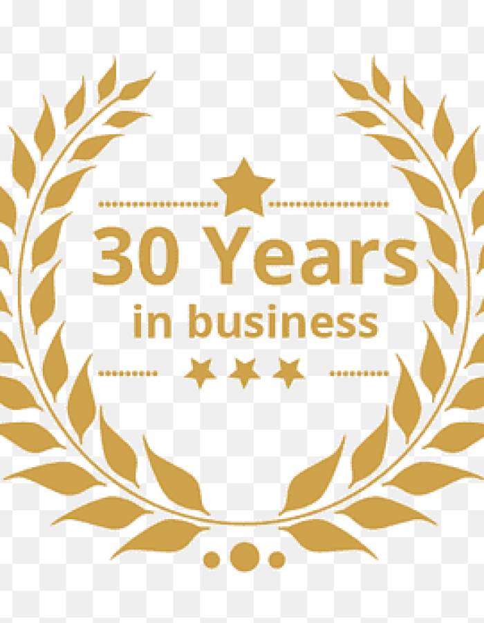 30 years in business