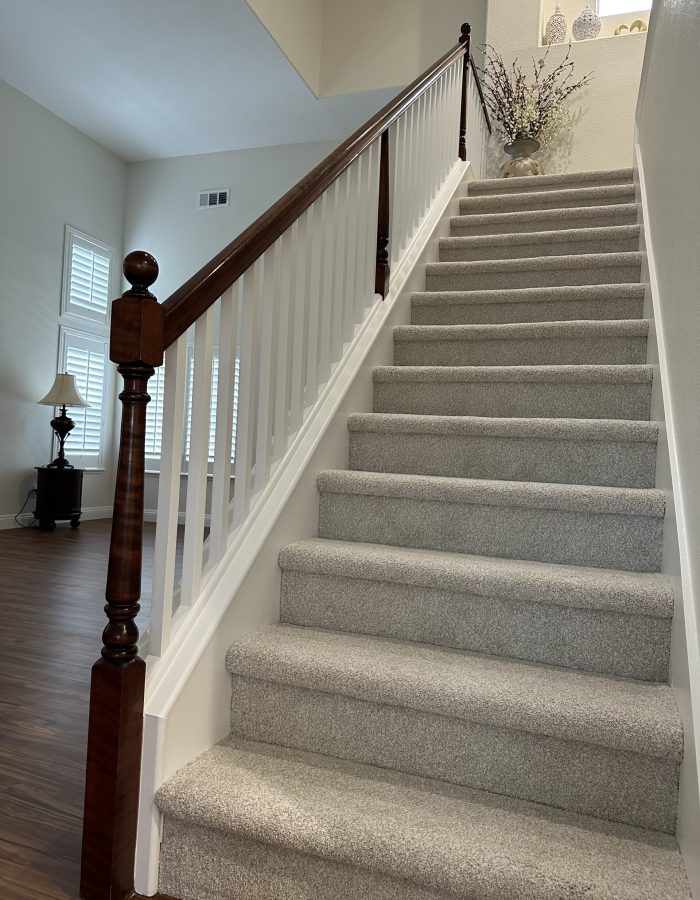 Freshly Painted Staircase