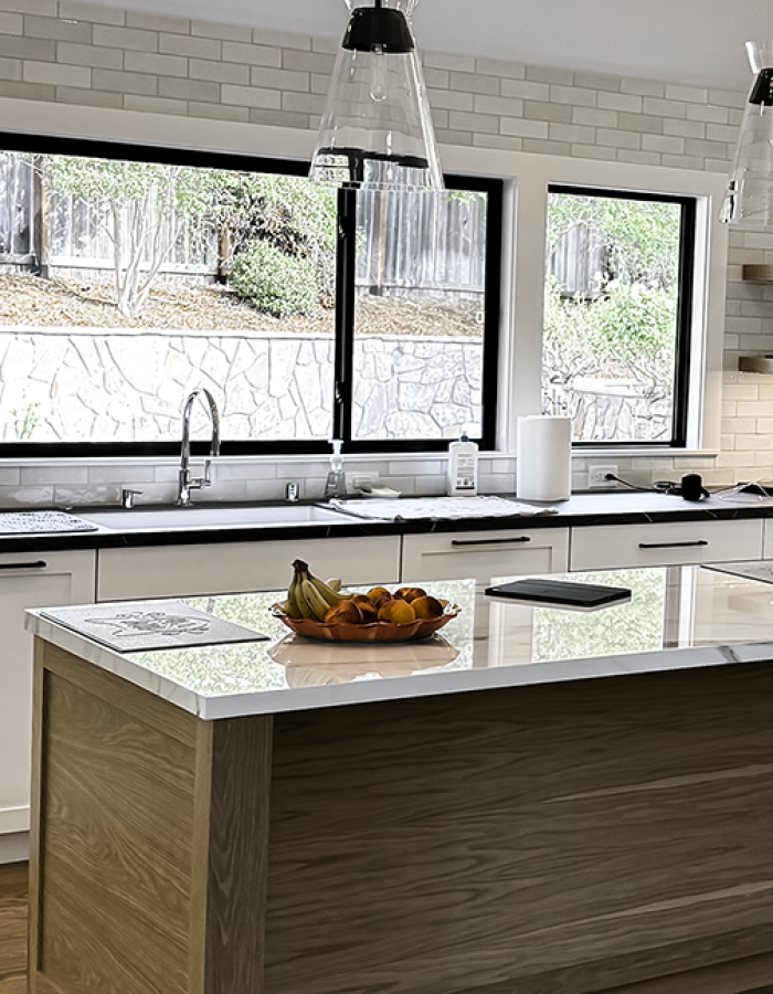 Beautiful Kitchen Remodel in Lafayette - Impeccable White Cabinets and Trim by Paintmasters