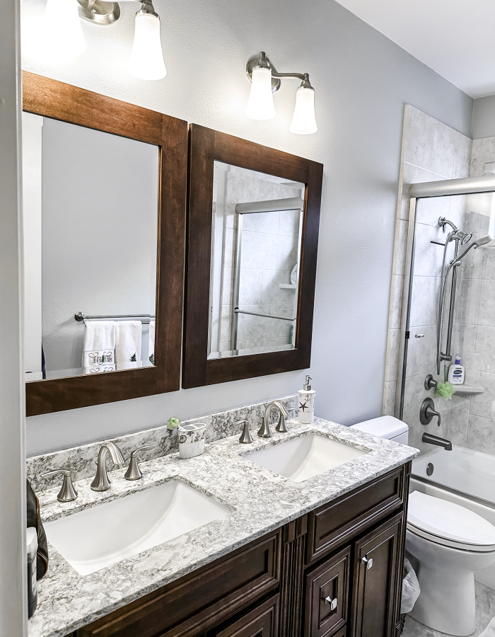 Freshly painted bathroom in Martinez, CA