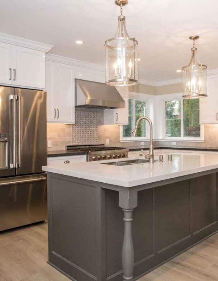 White and Grey Kitchen Refresh