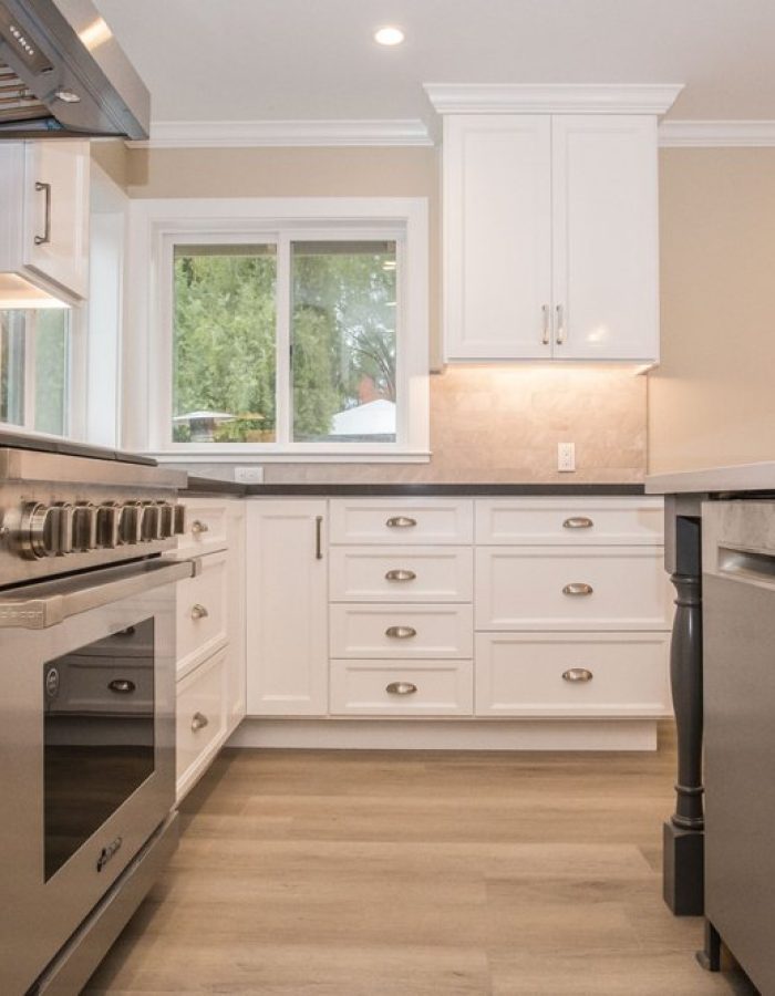 White and Grey Kitchen Refresh