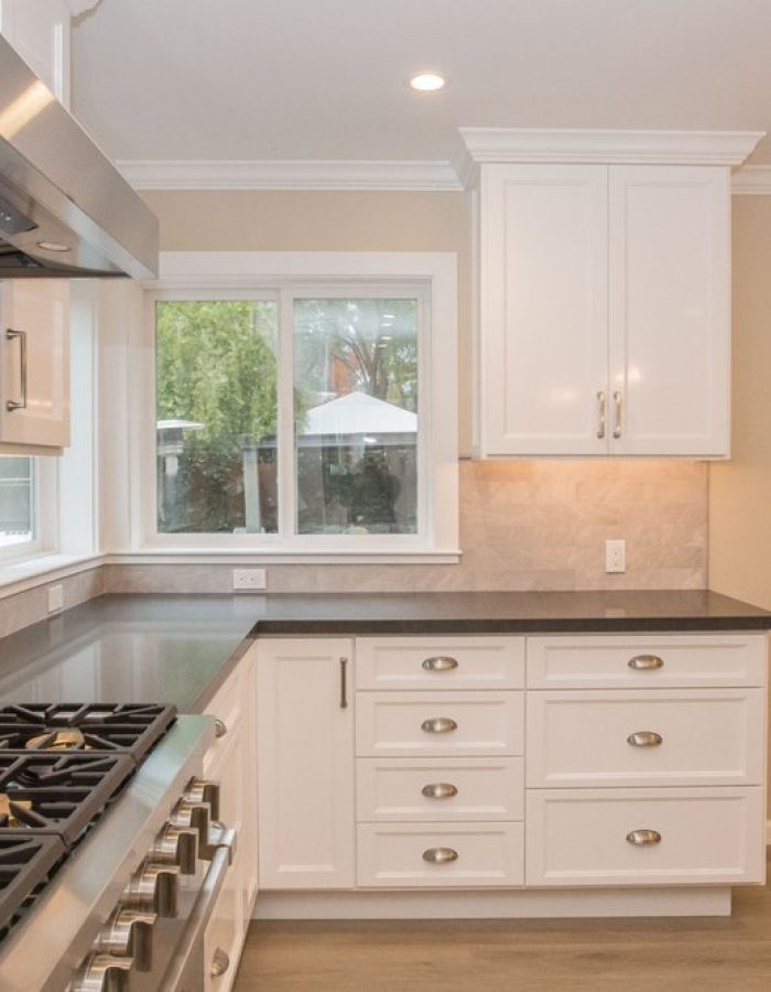 White and Grey Kitchen Refresh